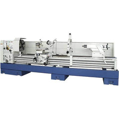 Summit - 26" Swing, 160" Between Centers, 120 Volt, Triple Phase Toolroom Lathe - 5MT Taper, 15 hp, 13 to 800 RPM, 6-1/8" Bore Diam, 54" Deep x 64" High x 244" Long - First Tool & Supply