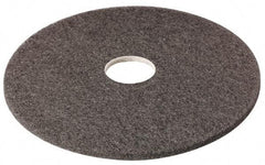 3M - Stripping Pad - 17" Machine, Black Pad, Nylon & Polyester - First Tool & Supply