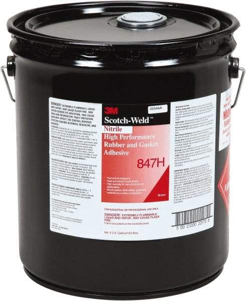 3M - Automotive Sealants & Gasketing Type: Rubber And Gasket Adhesive Container Size: 5 Gal. - First Tool & Supply