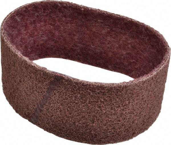 Brite Star - 3" Wide x 18" OAL, Aluminum Oxide Abrasive Belt - Aluminum Oxide, Medium, Nonwoven, Series SC-BS - First Tool & Supply