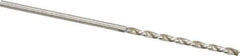 Interstate - #54 140° High Speed Steel Jobber Drill - Bright Finish, Right Hand Cut, Spiral Flute, Straight Shank, 1-7/8" OAL, Standard Point - First Tool & Supply