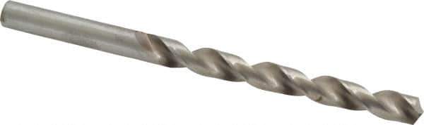 Interstate - Letter I 140° High Speed Steel Jobber Drill - Bright Finish, Right Hand Cut, Spiral Flute, Straight Shank, 4-1/8" OAL, Standard Point - First Tool & Supply