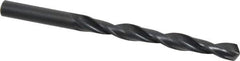 Interstate - 11/32" 118° High Speed Steel Jobber Drill - Oxide Finish, Right Hand Cut, Spiral Flute, Straight Shank, 4-3/4" OAL, Standard Point - First Tool & Supply