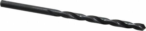 Interstate - #25 118° High Speed Steel Jobber Drill - Oxide Finish, Right Hand Cut, Spiral Flute, Straight Shank, 3" OAL, Standard Point - First Tool & Supply