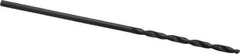 Interstate - #55 118° High Speed Steel Jobber Drill - Oxide Finish, Right Hand Cut, Spiral Flute, Straight Shank, 1-7/8" OAL, Standard Point - First Tool & Supply