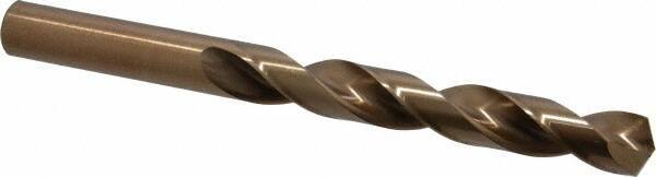 Interstate - 16mm 135° Cobalt Jobber Drill - Bright Finish, Right Hand Cut, 178mm OAL, Split Point - First Tool & Supply