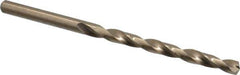 Interstate - #12 135° Cobalt Jobber Drill - Bright Finish, Right Hand Cut, Spiral Flute, 3-1/2" OAL, Split Point - First Tool & Supply