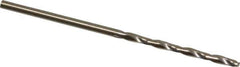 Interstate - #49 135° Cobalt Jobber Drill - Bright Finish, Right Hand Cut, 2" OAL, Split Point - First Tool & Supply