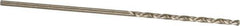 Interstate - #57 135° Cobalt Jobber Drill - Bright Finish, Right Hand Cut, Spiral Flute, 1-3/4" OAL, Split Point - First Tool & Supply