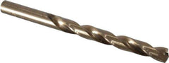 Interstate - Letter Y 135° Cobalt Jobber Drill - Bright Finish, Right Hand Cut, Spiral Flute, 5-1/4" OAL, Split Point - First Tool & Supply