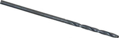 Interstate - 1.4mm 118° High Speed Steel Jobber Drill - Oxide Finish, Right Hand Cut, Spiral Flute, Straight Shank, 1-57/64" OAL, Standard Point - First Tool & Supply