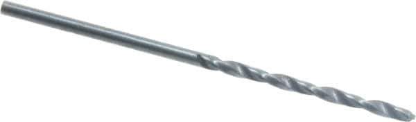 Interstate - 1.8mm 118° High Speed Steel Jobber Drill - Oxide Finish, Right Hand Cut, Spiral Flute, Straight Shank, 2" OAL, Standard Point - First Tool & Supply