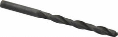 Interstate - 6mm 118° High Speed Steel Jobber Drill - Oxide Finish, Right Hand Cut, Spiral Flute, Straight Shank, 4-1/64" OAL, Standard Point - First Tool & Supply