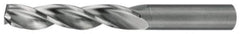 Walter-Titex - 9.2mm 150° Solid Carbide Jobber Drill - Bright Finish, Right Hand Cut, Spiral Flute, Straight Shank, 3-5/16" OAL, Standard Point - First Tool & Supply