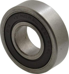 Value Collection - 3/4" Bore Diam, 1-3/4" OD, Double Seal Unground Retainer Type Radial Ball Bearing - 1/2" Wide, 1 Row, Round Bore, 1,171 Lb Dynamic Capacity - First Tool & Supply