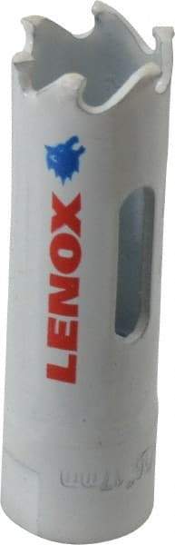 Lenox - 11/16" Diam, 1-1/2" Cutting Depth, Hole Saw - Carbide-Tipped Saw, Toothed Edge - First Tool & Supply