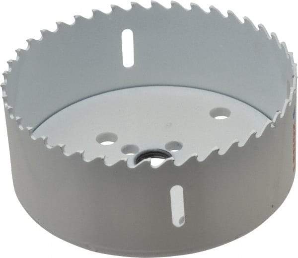 Lenox - 4-1/2" Diam, 1-1/2" Cutting Depth, Hole Saw - Carbide-Tipped Saw, Toothed Edge - First Tool & Supply