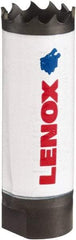 Lenox - 25/32" Diam, 1-1/2" Cutting Depth, Hole Saw - Bi-Metal Saw, Toothed Edge - First Tool & Supply