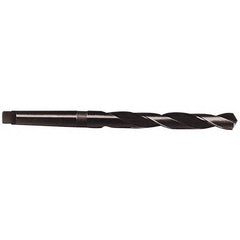 Hertel - 2-11/16", 5MT 118° Point High Speed Steel Taper Shank Drill Bit - First Tool & Supply