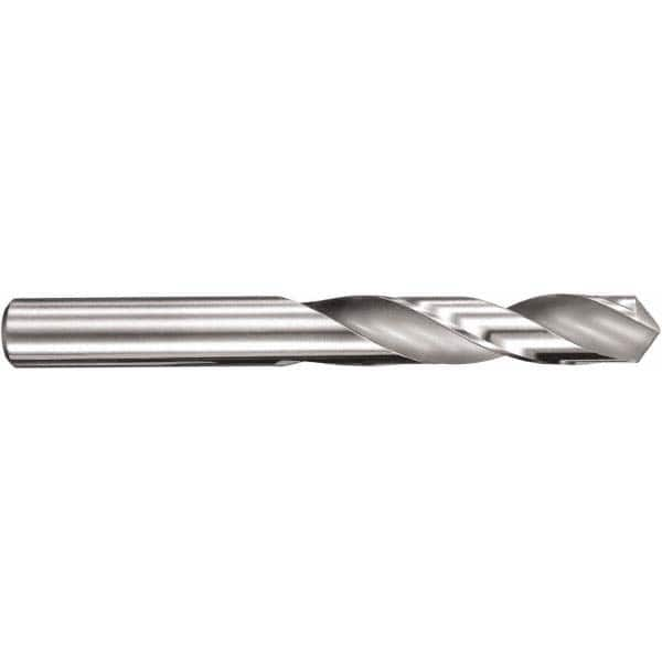 SGS - 3.6mm 145° Spiral Flute Solid Carbide Screw Machine Drill Bit - First Tool & Supply