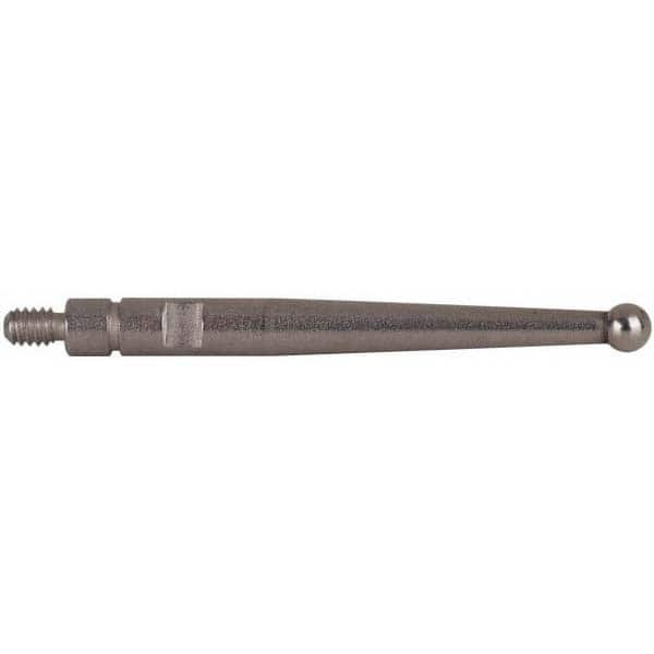 NES - Test Indicator Contact Points Ball Material: Chrome Plated For Use With: Mitutoyo Model 513-118 - First Tool & Supply