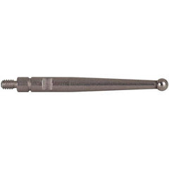 NES - Test Indicator Contact Points Ball Material: Carbide For Use With: Mitutoyo Model 513-202N - First Tool & Supply