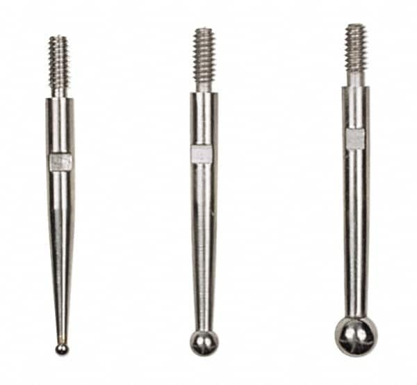 SPI - Test Indicator Contact Points Ball Material: Carbide For Use With: 0.0005" Reading Models 24-400-4 & 24-402-0 - First Tool & Supply