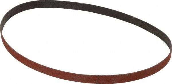 3M - 1/2" Wide x 24" OAL, 60 Grit, Ceramic Abrasive Belt - Ceramic, Medium, Coated, YF Weighted Cloth Backing, Wet/Dry, Series 777F - First Tool & Supply