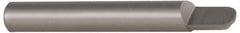 Accupro - 1/2" Shank Diam, 2" OAL, 1/2" Cut Diam, Ball Engraving Cutter - 9/16" LOC, 1 Flute, Right Hand Cut, Micrograin Solid Carbide, Uncoated - First Tool & Supply