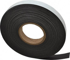 Mag-Mate - 100' Long x 1" Wide x 1/32" Thick Flexible Magnetic Strip - 8 Lb Max Pull Force, 4 Linear Ft/Lb Magnetic Pull Force, Adhesive Back - First Tool & Supply