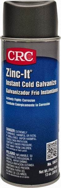 CRC - 16 oz Zinc Cold Galvanizing Compound - Comes in Aerosol - First Tool & Supply