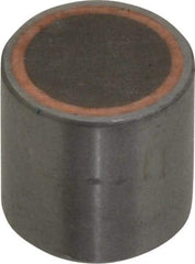 Mag-Mate - 10-32 Thread, 1/2" Diam, 1/2" High, 8 Lb Average Pull Force, Neodymium Rare Earth Pot Magnet - 0.15" Deep Tapped Hole, Steel Pot, Uninsulated - First Tool & Supply