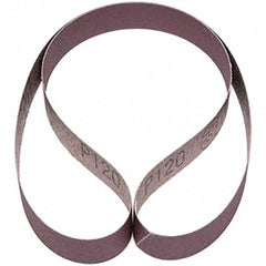 3M - 1" Wide x 42" OAL, 120 Grit, Aluminum Oxide Abrasive Belt - First Tool & Supply