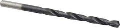 Chicago-Latrobe - #3 135° High Speed Steel Jobber Drill - TiAlN Finish, Right Hand Cut, Spiral Flute, Straight Shank, 3-3/4" OAL, Split Point - First Tool & Supply