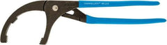 Channellock - 4-1/4" Max Diam, Adjustable Oil Filter Plier - 12" OAL, 4-1/4 Max Capacity, Oil Filter Plier - First Tool & Supply