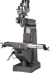 Bridgeport - 42" X-Axis Travel, 9" Z-Axis Travel, DRO System - Calculator Function - First Tool & Supply