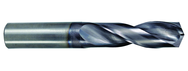 1/8 Dia. - Solid Carbide 3xD High Performance Drill-TiAlN - First Tool & Supply