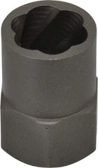 Irwin Hanson - 3/8" Drive Reverse Spiral Flute Hex Bolt Remover - 1/2" Hex, 2" OAL - First Tool & Supply