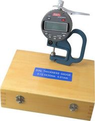 SPI - 0 to 0.5 Inch Measurement, 0.0005 Inch Resolution Electronic Thickness Gage - First Tool & Supply