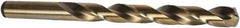 Precision Twist Drill - 7/64" 135° Cobalt Jobber Drill - Oxide/Gold Finish, Right Hand Cut, Spiral Flute, Straight Shank, 2-5/8" OAL, Split Point - First Tool & Supply