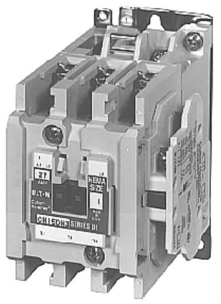 Eaton Cutler-Hammer - 3 Pole, 110 VAC at 50 Hz, 120 VAC at 60 Hz and 600 Volt, 9 Continuous Amp, 1 hp, Open NEMA Combination Starter - ABS Type Approved, cUL Listed, NEMA ICS 2-1993, UL Listed - First Tool & Supply