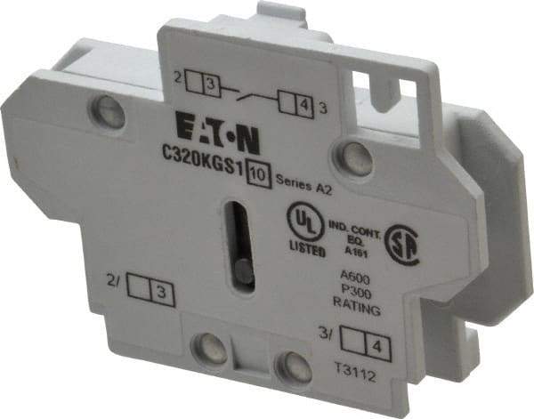 Eaton Cutler-Hammer - Starter Auxiliary Contact - For Use with 10-60A Contactors - First Tool & Supply