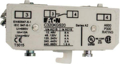 Eaton Cutler-Hammer - Starter Auxiliary Contact - For Use with 100-400A Contactors - First Tool & Supply