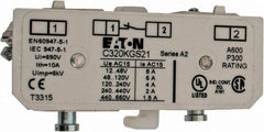 Eaton Cutler-Hammer - Starter Auxiliary Contact - For Use with 100-400A Contactors - First Tool & Supply