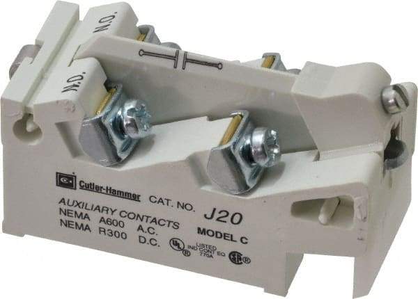 Eaton Cutler-Hammer - Starter Auxiliary Electrical Interlock - For Use with A200 Starters, Size 5-9 AC Contactors - First Tool & Supply