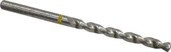 Accupro - 3/16" 130° Vanadium High Speed Steel Jobber Drill - Bright Finish, Right Hand Cut, Spiral Flute, Straight Shank, 86mm OAL, Split Point - First Tool & Supply