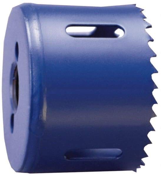 Disston - 1-3/16" Diam, 1-7/8" Cutting Depth, Hole Saw - Bi-Metal Saw, Toothed Edge - First Tool & Supply