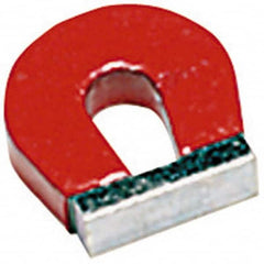 General - 1 Hole, 1-1/8" Overall Width, 5/16" Deep, 1" High, 8 Lb Average Pull Force, Alnico Power Magnets - First Tool & Supply