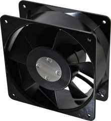 Value Collection - 115 Volts, AC, 260 CFM, Square Tube Axial Fan - 0.49 Amp Rating, 2,900 to 3,400 RPM, 6.3" High x 6.3" Wide x 2.44" Deep - First Tool & Supply