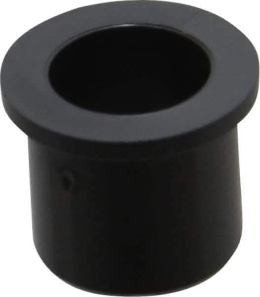 Igus - 3/8" Inside x 1/2" Outside Diam, Thermoplastic Sleeve Bearing - 5/8" Outside Diam, 1/16" Flange Thickness, 1/2" OAL - First Tool & Supply